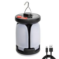 Lámpara De Camping LED Solar Recargable 4500mAh 1000LM Banco De Energía Plegable 6 Modos De Luz Para Camping Pesca - details 21