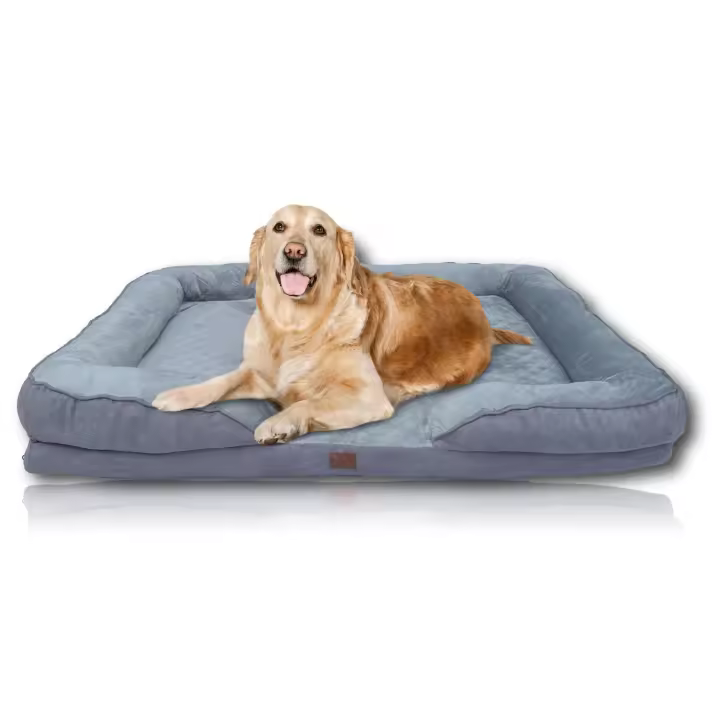 Cama para Mascotas Extra Grande 105x81x18 - Comodidad y Descanso para tus Mascotas - 1