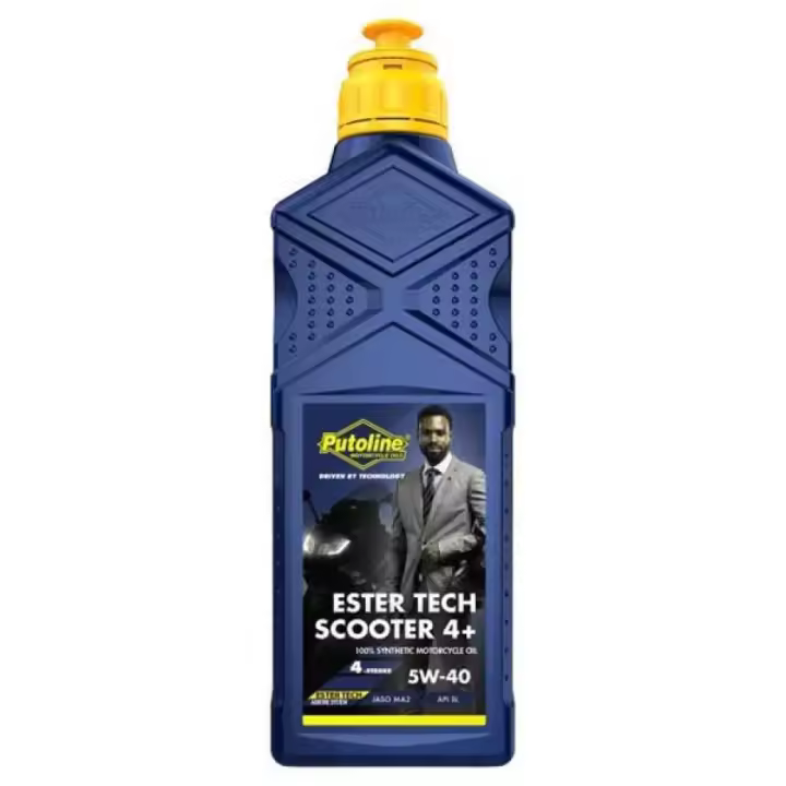 Putoline Aceite De Motor Ester Tech Scooter 4t+ 5w-40 1l - 1