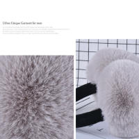 Calentadores de orejas de invierno para mujer, orejeras de felpa, calentadores de orejas plegables - details 2