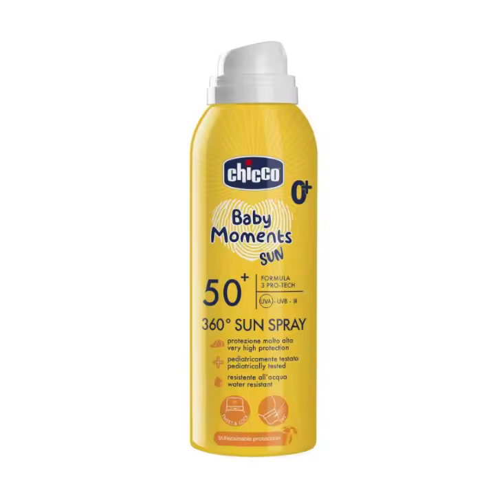 CHICCO PROTECTOR SOLAR BABY MOMENTS 50+ SPRAY 150ML - 1