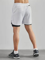 Shorts De Correr Para Hombre Camuflaje 2 En 1 Secado Rápido Entrenamiento De Gimnasio Shorts De Verano Para Deporte Y Fitness - details 11
