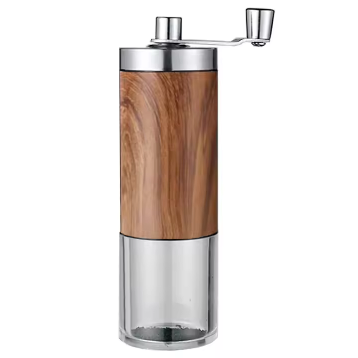 Cafetera Eléctrica portátil recargable por USB, manual, para Uso doméstico y de viaje, apta para cápsulas grandes, cápsulas Pequeños y café en Polvo, Badería Integrada de 7500 mA. - 1