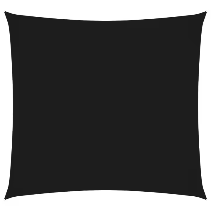 Toldo de Vela Cuadrada lienzo Oxford Negro 4,5x4,5 m - 1