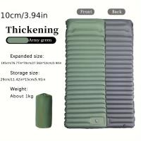 Alfombra Inflable Para Camping De 10 Cm Ultra-ligera TPU Impermeable Y Antideslizante Matrícula Portátil Para Coche Y Tienda De Campaña - details 6