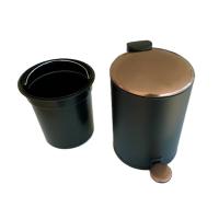 PAPELERA AMIKO SERIE COPPER CON PEDAL PARA LA APERTURA Y 3 LITROS DE CAPACIDAD - details 2