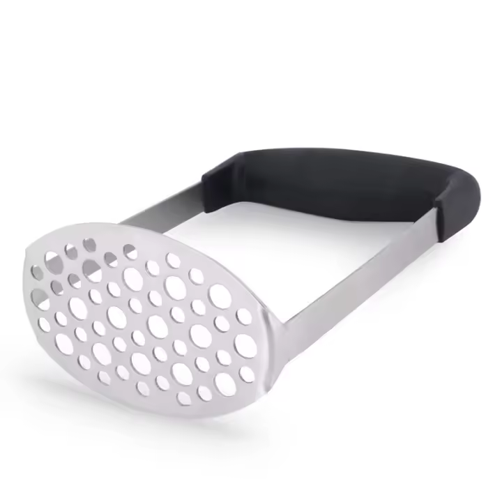 Pulverizador De Papas De Acero Inoxidable Plegable Molinillo De Verduras Y Frutas Presa De Ajo Manuales Eco-amigable Stockeador - 1
