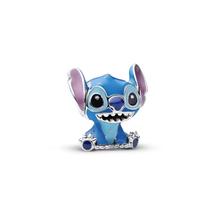 Charm Pandora Stitch de Disney Plata de primera ley 793739C01 - 1