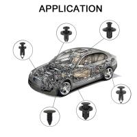 Juego De 190 Piezas De Clavos Y Tornillos Plásticos Universales Para Parachoques De Coche Herrajes Y Retenedores De Cuerpo De Automóvil Set De Repuesto Para Bumper - details 11