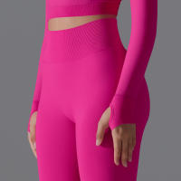 SSITO Legging Deportivo para Mujer, Pantalones Sólidos con Realce, ropa de Yoga, Mallas de Gimnasio, Mallas de entrenamiento para Mujer, Mallas sin costas para Mujer - details 9