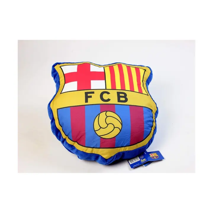 New Import Cojín Fútbol Club Barcelona Tacto Suave 35 Cm Licencia Oficial - 1