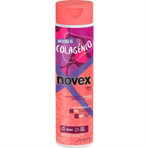 Champú Novex Colageno vegano sin sal 300ml - 1