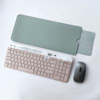 Estuche Protector De Cuero PU Para Teclado Inalámbrico Logitech K580 Bolsa De Almacenamiento Antipolvo Y Anti Golpes Caja De Protección Portátil Para Teclado De Manivela - details 3