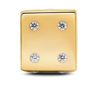 Pandora Moments encantes chapados en oro de 14K, Viene con embalaje de Caja de Giunte original. - details 0