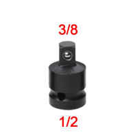 Convertidor De Llave De Impacto Airea 1pc Juntas De Destornillador Con Adaptador De Acero Cromo Mólybdeno 1/4 3/8 1/2 3/4 Para Herramientas De Sockets - details 7