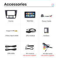 AWESAFE inalámbrico CarPlay Android Auto Radio para BMW 1 Series E81 E82 E87 E88 2004 2005 2006 2007 2008 2009 2010 2011 2012 coche reproductor multimedia GPS 2 din autoradio volante controles RDS Bluetooth - details 23