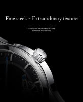 Reloj Mecánico Para Hombre AILANG Auténtico Resistente Al Agua Con Tourbillon Calendario Y Dial Skeleton En Cuero Y Acero Inoxidable - details 7