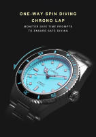 Reloj De Pulsera Para Hombre CADISEN Lujo 38mm Diver Vintage Automático Negocios NH35 Mecánico Cristal De Zafiro 20 Bar Reloj Retro - details 7