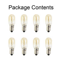 Bombillas E14 Para Lámpara De Sal 15W AC220V-240V Vintage Incandescent Reemplazo Para Nevera Horno Pack De 1/4/8PCS - details 10