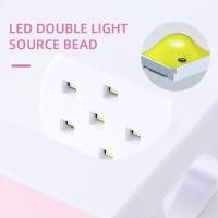 Lámpara LED UV Mini Para Uñas Con Timer USB Portátil Para Secado Rápido De Esmalte De Gel Para Manicura DIY Art De Uñas - details 1