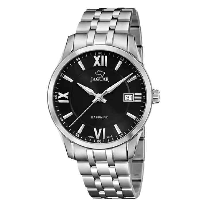 Reloj Jaguar Suizo Hombre Acamar Classique Analógico Negro Acero J964/4 - 1