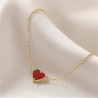 Pulsera Pasión Plata Esterlina Corazón Rojo - Joya Elegante - details 2