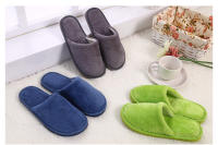 Chinelos Unisex De Algodón Para Otoño E Invierno Estilo Coupl Elegante Y Fresco Cómodas Para El Hogar Material De La Suela EVA Talla Verdadera - details 11