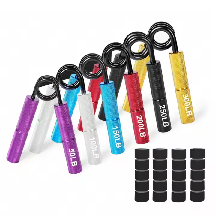 Entrenador De Agarre De Metal Para Músculos De Mano Y Muñeca 50LB-300LB Ejercitador De Dedos Equipo De Gimnasio Recuperación Unisex - 1