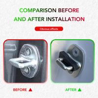 Amortiguador De Sonido Para Cerradura De Puerta De Coche Para Kia Sportage Rio K5 Ceed Morning Picanto 2018-2023 Para Evitar Ruidos Y Vibraciones - details 5