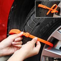 Cadenas De Nieve Para Neumáticos De Coche Accesorio Antideslizante De Doble Ranura De Emergencia Para Invierno 10/20 Piezas - details 7