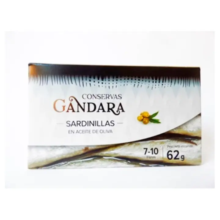 Conservas Gandara Sardinillas en aceite de oliva - 1
