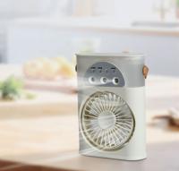 Nuevo ventilador de aire acondicionado de escritorio con temporizador de tres orificios, enfriador, aire acondicionado, carga USB, humidificación, refrigeración, aire acondicionado, mini ventilador eléctrico de escritorio portátil - details 5