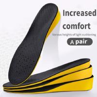 Almohadillas De Aumento De Altura Invisible Para Hombres Y Mujeres Antideslizantes Absorbentes De Choque Transpirables Para Cuidado De Los Pies Color Amarillo - details 2