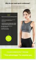 Sudadera Deportiva De Gran Tamaño Con Espalda Malla Absorbedora De Choque Pode Ser Usada Fuera Del Interior Quick Dry Yoga Fitness - details 2