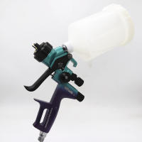 Pistola De Pulverización Aireada Nueva 1.3mm Con Kit De Boquilla 1.8mm Para Pintura De Coches Herramienta De Pintura Comercial HVLP 4000B - details 3