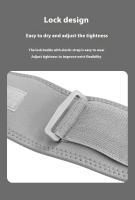 Funda De Pulsera Deportiva Para Tenar De Muñeca Universal De Nylon Protección Para Badminton Y Gimnasio Estiramiento De 1 Pieza - details 4
