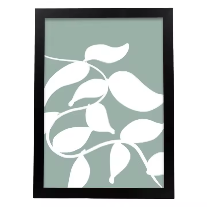 Nacnic - Lamina Artistica Decorativa - Ilustración De Color Moderno - Estilo Abstracto - Hogar, Salón, Habitaciones, Estudios - 1