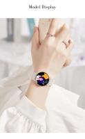 New round screen smart watch, bluetooth call, music, heart rate, weather, GPS, sport track, pedometer, waterproof, message reminder, calories, sleep, fashionable appearance, long battery life, multi-language support, personalized dials - details 11