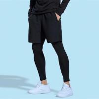 Shorts De Baloncesto Para Hombres Pantalones De Entrenamiento Deportivos Transpirables Y De Secado Rápido De Moda Fitness 3/4 Pierna Mesh - details 5