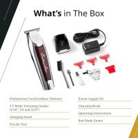 Wahl Detailer LI Cortapelos Potente Máquina de Cortar Pelo para Hombre con Cuchilla en T Extra Ancha para Trabajos de Bordes y Detalles Whal 08081-916, Trimmer Profesional con Cable, Cuchilla de 36 mm - details 8