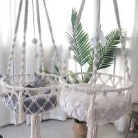 Nueva Hamaca Para Mascotas Gato Silla Colgante Tejida a Mano Con Alambre De Algodón Cesta Colgante Para Gatos Y Gatitos Juguete De Malla Para Interiores Suministros Para Mascotas - details 2