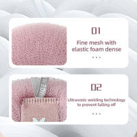 Esponja De Baño Exfoliante Y Limpieza 3D Cepillo De Masaje Para Ducha Esfera De Baño Herramientas De Aseo Del Baño - details 7