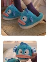 Zapatillas De Algodón De Pato Duna No Slip Cómodas Y Cálidas Para Uso Indoor Unisex Con Peluche Diseño De Pato Duna Para Parejas Y Familias - details 14
