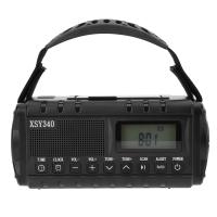 Radio De Emergencia Portátil Con Solar Y Manivela De Crank 10000mAh Con LED Y Cargador USB Luz De Mano Recargable Para Clima NOAA AM FM - details 12