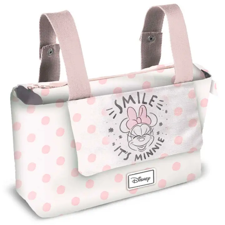 Bolso Maternidad Minnie Disney Adp. Carro 27x31x12cm. - 1
