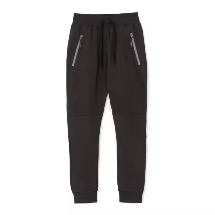 PANTALÓN CHÁNDAL URASKA ASTORE ALGODÓN NEGRO - 1
