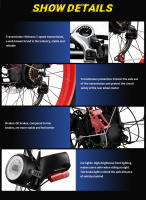 Duotts N26 E Bicicleta de Alta velocidad sin Motor Doble 48 v20ah cateria Bicicleta Eléctrica de Nieve amortiguación hidráulica 26*4,0 - details 7