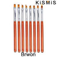 KISMIS 8Pcs Lápiz De Uñas Con Pétalos Para Dibujar Y Pintar Herramienta De Diseño De Manicura Brocha De Gel Brochas De Uñas Set De Pintura De Uñas - details 14