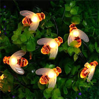Nueva Luz De Hiedra De Abeja Solar Bonita Y LED Para Jardín Pared Puerta Puerta De Entrada 5m 20 LEDs Decoración Navideña Para Patio Exterior - details 3