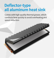 JONSBO M.2 2280 Disco Duro De Estado Sólido Con Disipador De Calor De Aluminio Y Parche Térmico Para PC De Escritorio Accesorios Térmicos - details 6